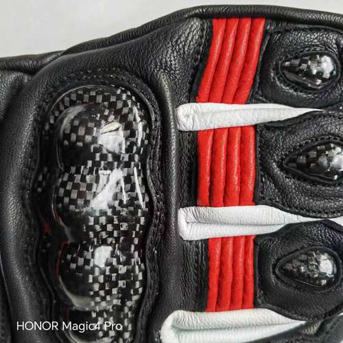 全真皮摩托車專用手套